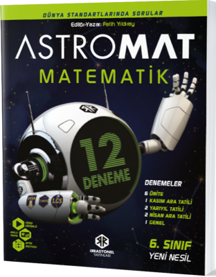 Astromat 6. Sınıf Yeni Nesil Matematik 12'li Deneme