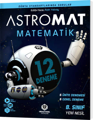 Astromat 8. Sınıf Yeni Nesil Matematik 12'li Deneme